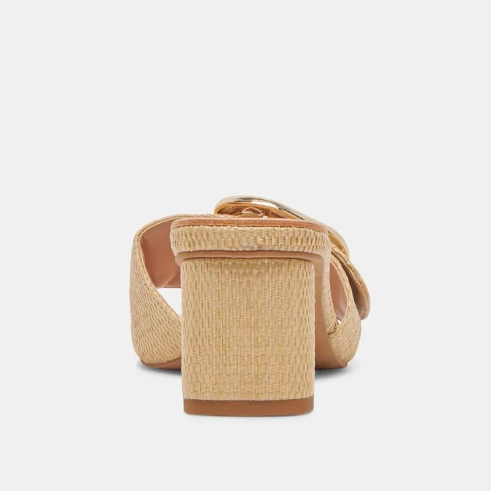 Heels Women Dolce Vita Laika Heels Lt Natural Raffia