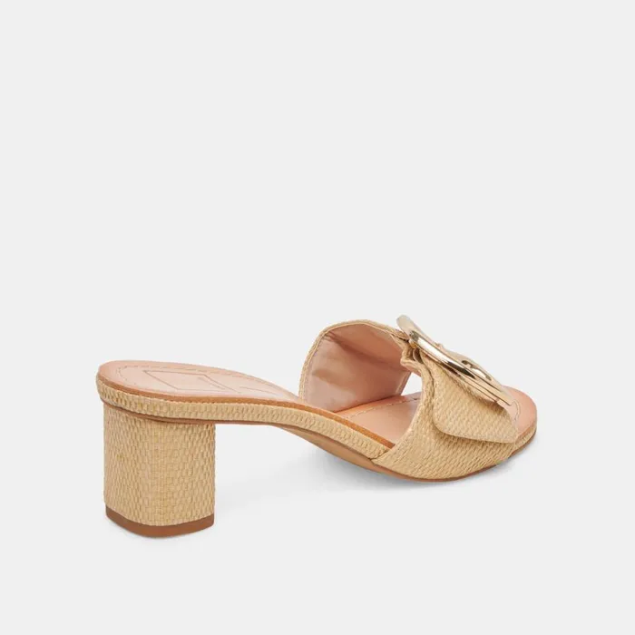 Heels Women Dolce Vita Laika Heels Lt Natural Raffia