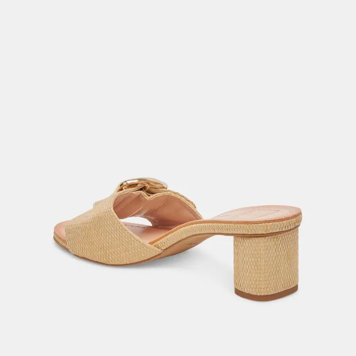 Heels Women Dolce Vita Laika Heels Lt Natural Raffia
