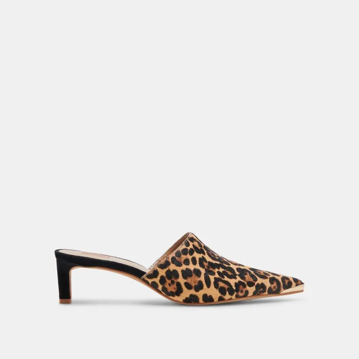 Heels Women Dolce Vita Lexy Heels Dk Leopard Calf Hair
