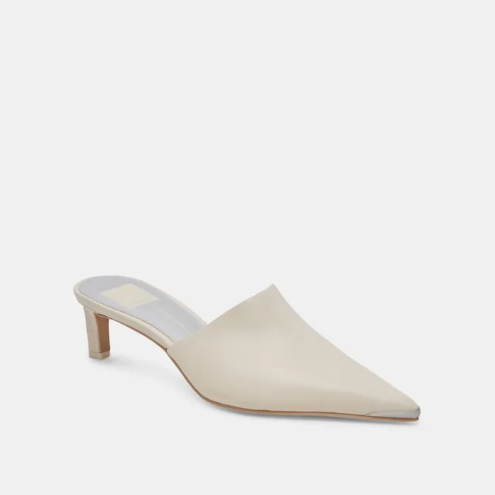 Heels Women Dolce Vita Lexy Heels Ivory Leather
