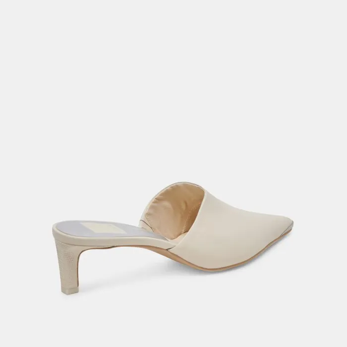 Heels Women Dolce Vita Lexy Heels Ivory Leather