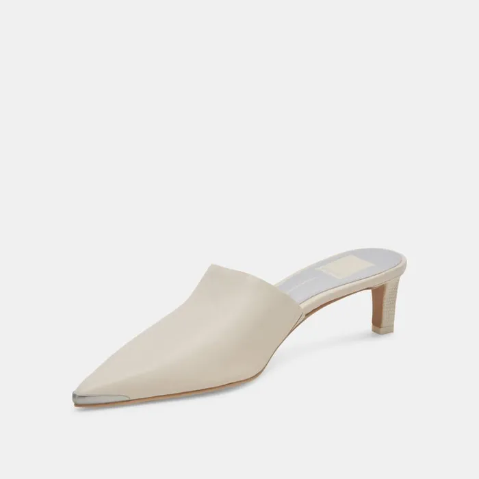 Heels Women Dolce Vita Lexy Heels Ivory Leather