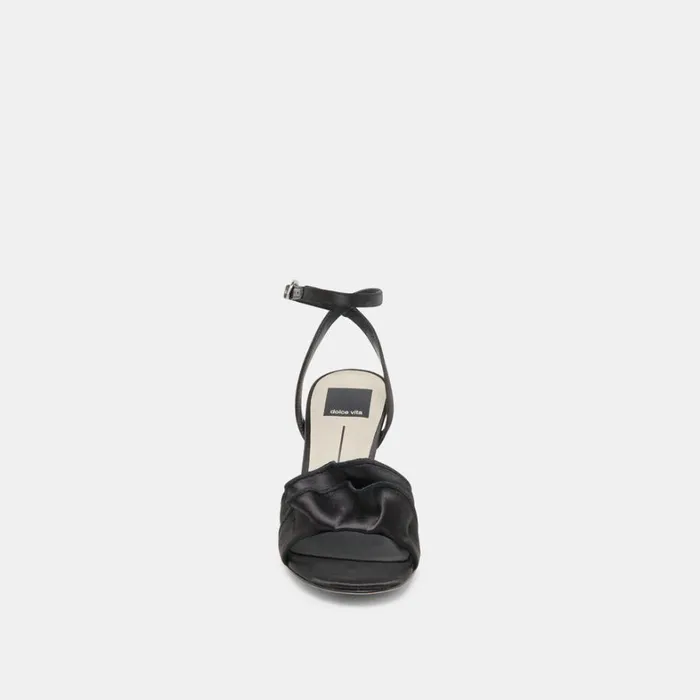 Heels Women Dolce Vita Lunete Heels Onyx Satin