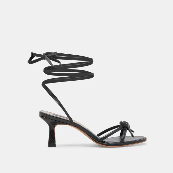 Heels Women Dolce Vita Maison Heels Black Leather