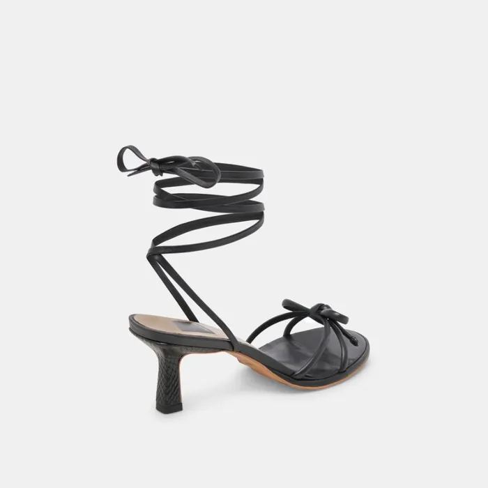 Heels Women Dolce Vita Maison Heels Black Leather