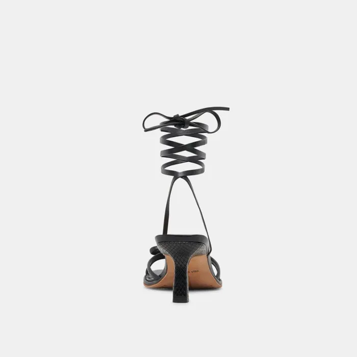 Heels Women Dolce Vita Maison Heels Black Leather
