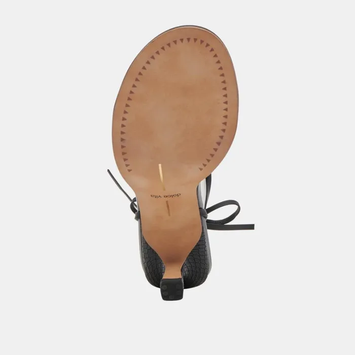 Heels Women Dolce Vita Maison Heels Black Leather