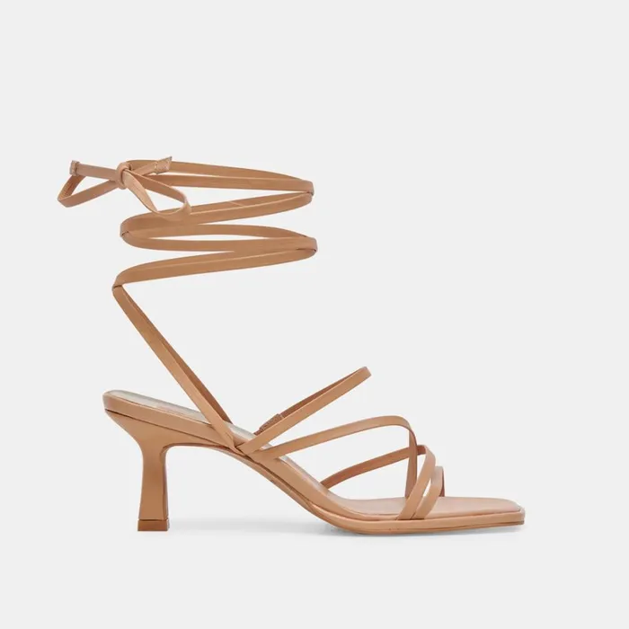 Heels Women Dolce Vita Malabo Heels Light Tan Leather