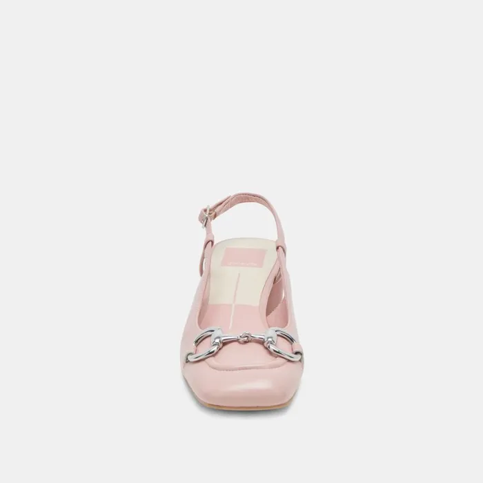 Heels Women Dolce Vita Melli Heels Pink Crinkle Patent