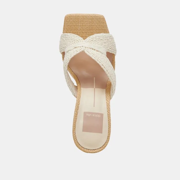 Heels Women Dolce Vita Nitro Heels White Raffia