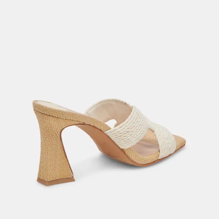 Heels Women Dolce Vita Nitro Heels White Raffia