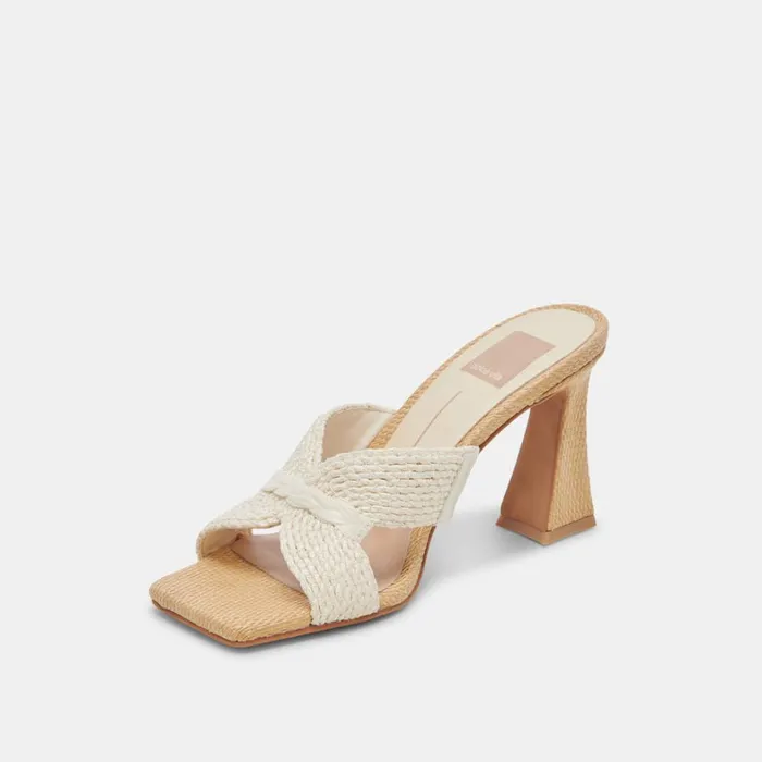 Heels Women Dolce Vita Nitro Heels White Raffia
