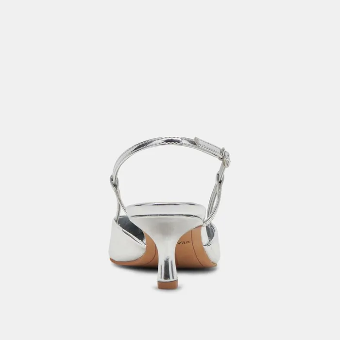 Heels Women Dolce Vita Odela Heels Silver Stella