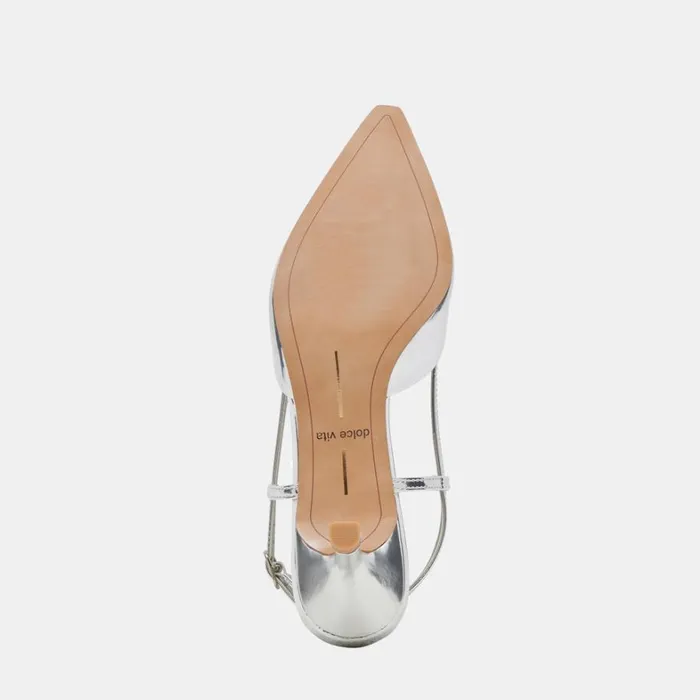 Heels Women Dolce Vita Odela Heels Silver Stella