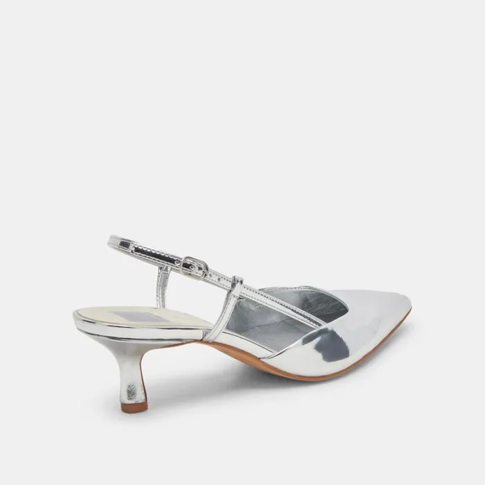 Heels Women Dolce Vita Odela Heels Silver Stella