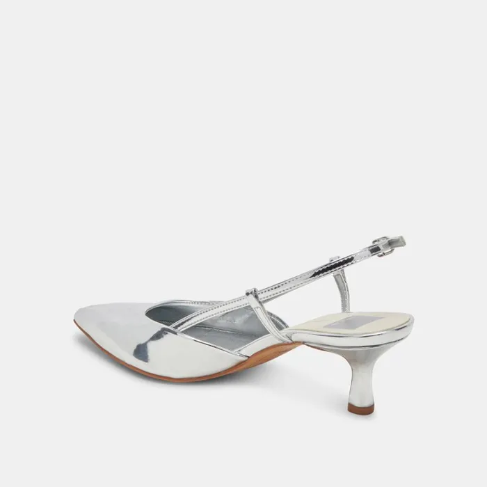 Heels Women Dolce Vita Odela Heels Silver Stella