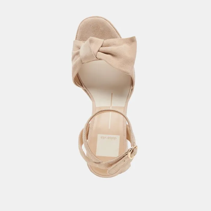 Heels Women Dolce Vita Pacie Heels Camel Suede