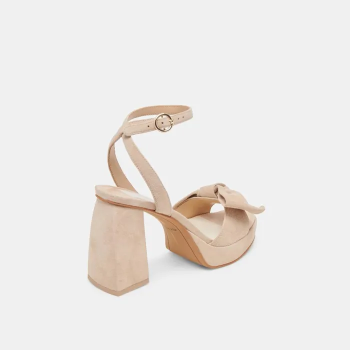 Heels Women Dolce Vita Pacie Heels Camel Suede