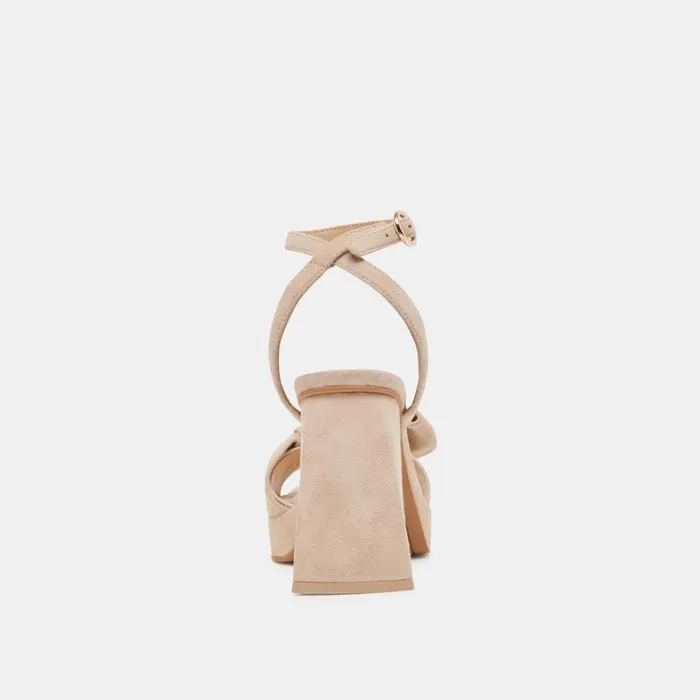 Heels Women Dolce Vita Pacie Heels Camel Suede