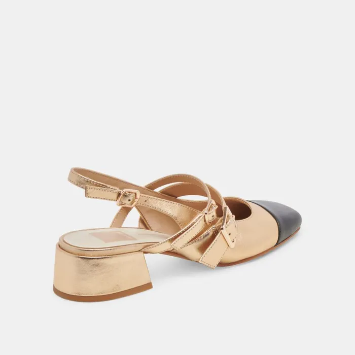 Heels Women Dolce Vita Patzy Heels Gold Multi Leather