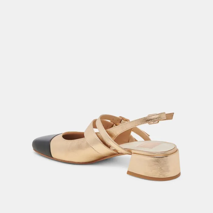Heels Women Dolce Vita Patzy Heels Gold Multi Leather