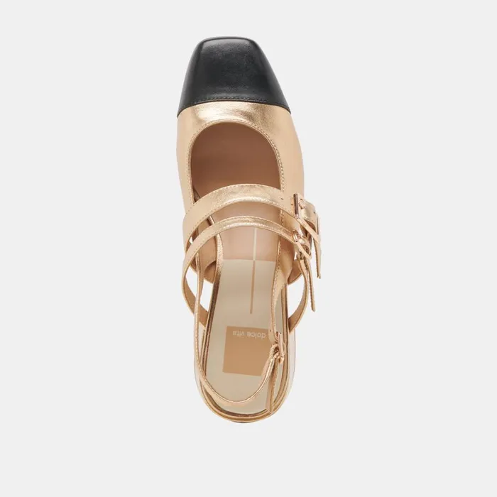 Heels Women Dolce Vita Patzy Heels Gold Multi Leather