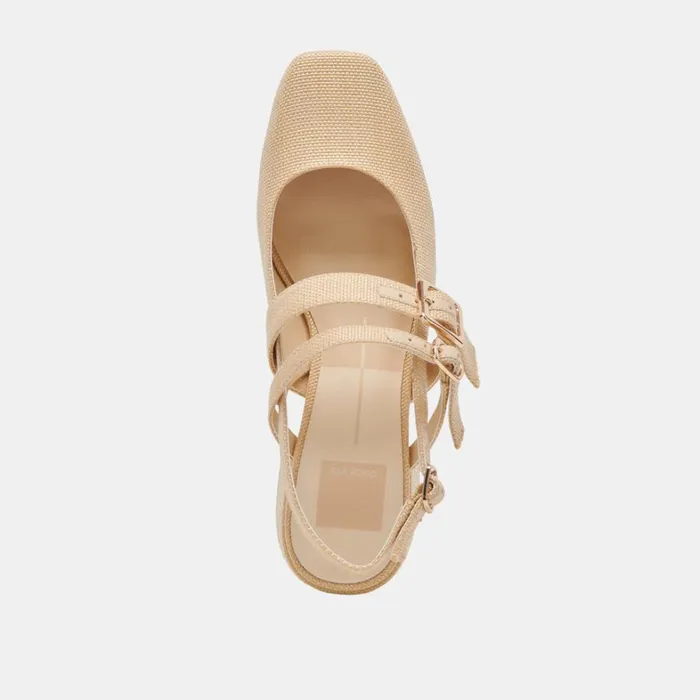 Heels Women Dolce Vita Patzy Heels Natural Raffia
