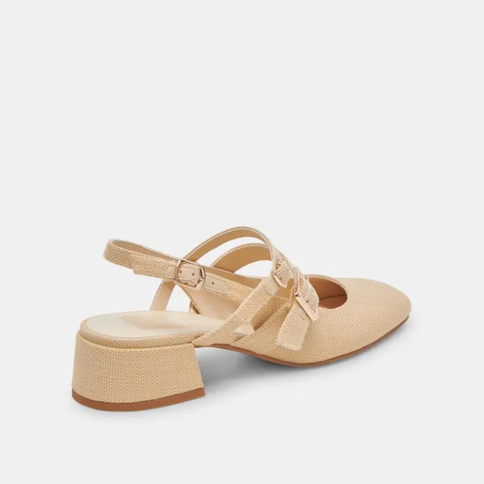 Heels Women Dolce Vita Patzy Heels Natural Raffia
