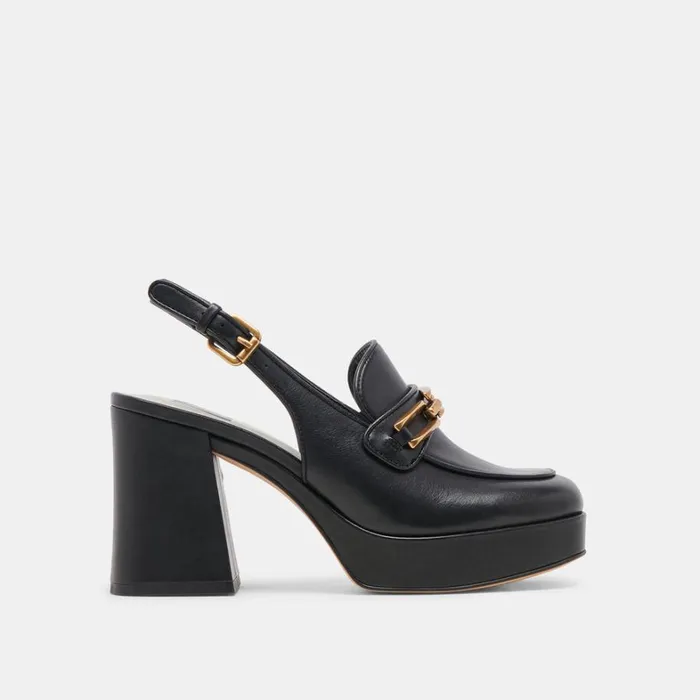 Heels Women Dolce Vita Sirus Heels Black Leather