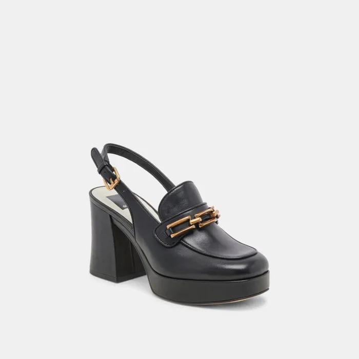 Heels Women Dolce Vita Sirus Heels Black Leather