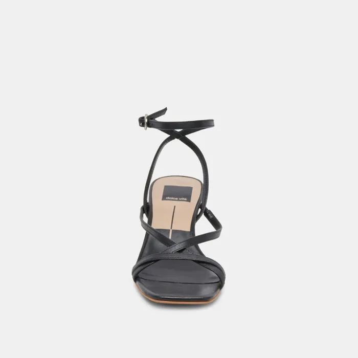 Heels Women Dolce Vita Zamal Heels Black Leather