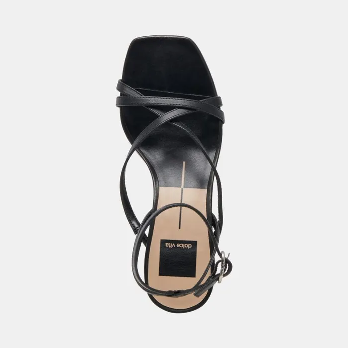 Heels Women Dolce Vita Zamal Heels Black Leather