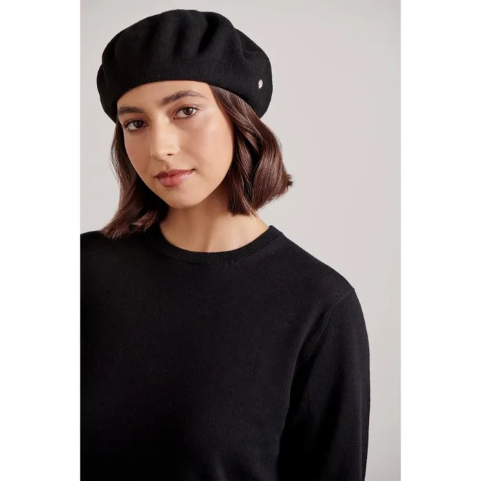 Helen Kaminski Ali Black Hats Beanies and Berets