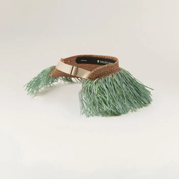 Helen Kaminski Arise Nougatmint Hats Visors