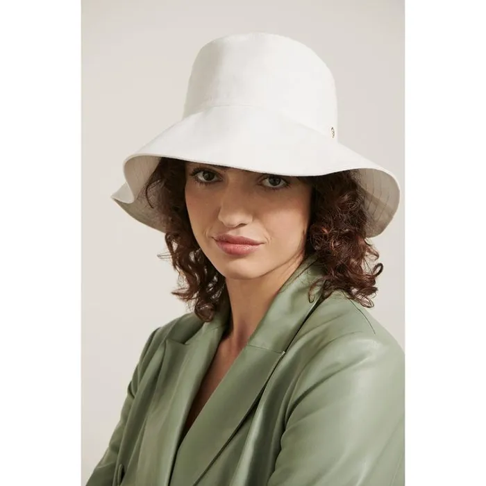 Helen Kaminski Daintree Off White Hats Bucket