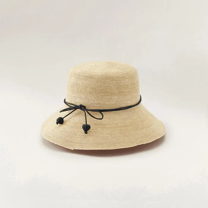 Helen Kaminski Dijon Alabaster Charcoal Hats Bucket