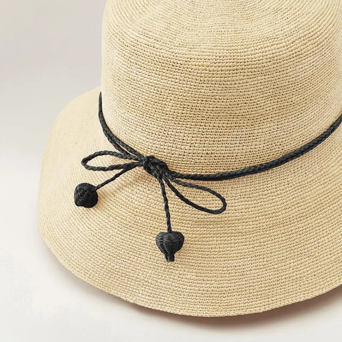 Helen Kaminski Dijon Alabaster Charcoal Hats Bucket