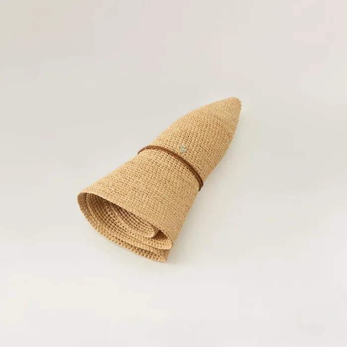 Helen Kaminski Iris 9 Natural Nutshell Hats Rollable and Packable