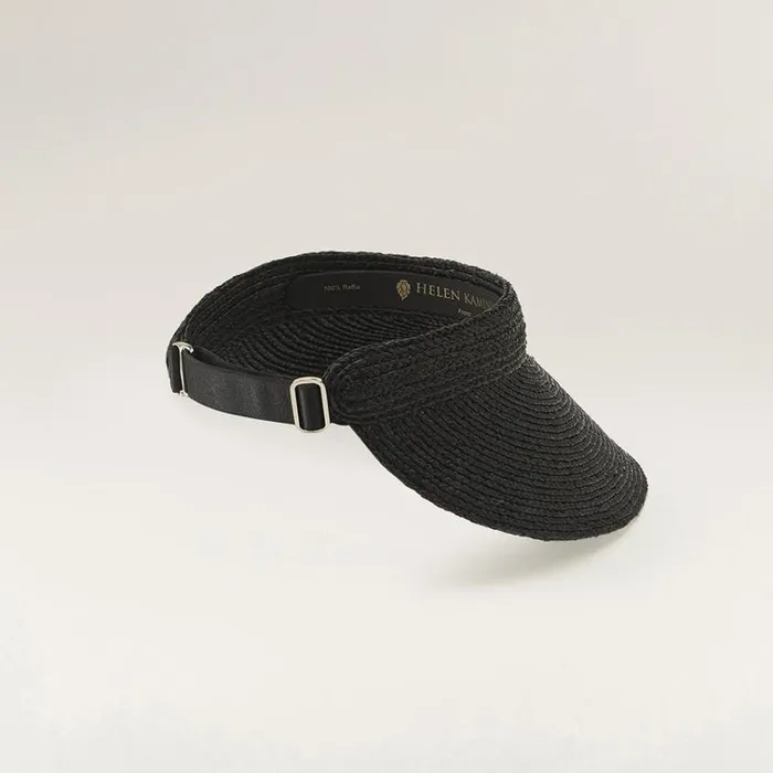 Helen Kaminski Kirsten Charcoal Hats Rollable and Packable