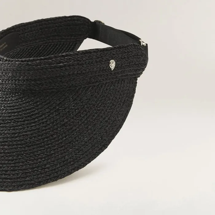 Helen Kaminski Kirsten Charcoal Hats Rollable and Packable