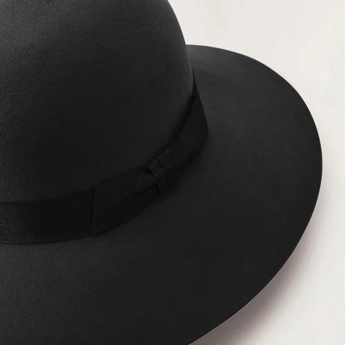 Helen Kaminski Letta Conscious Blackblack Hats Round Crown