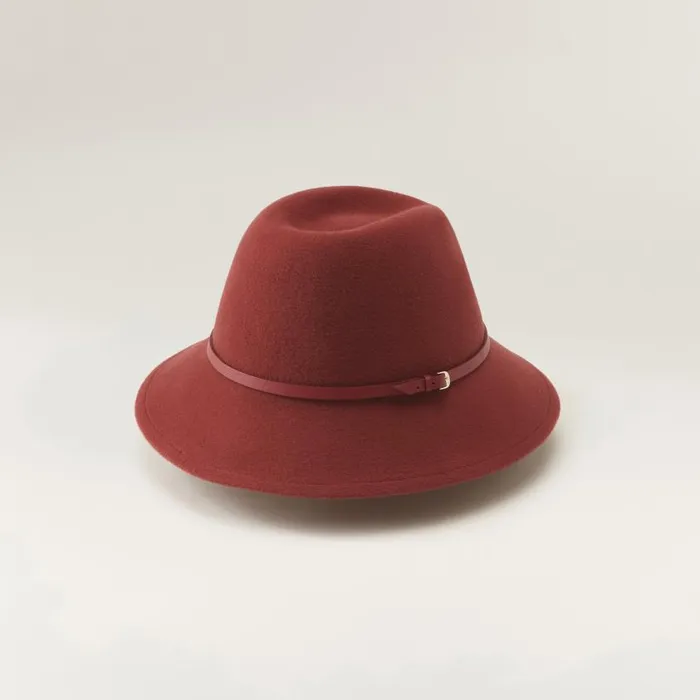 Helen Kaminski Lumie Deep Rustruby Hats Fedora