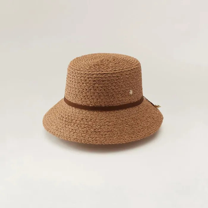Helen Kaminski Naaima Nougat Nutshell Hats Bucket