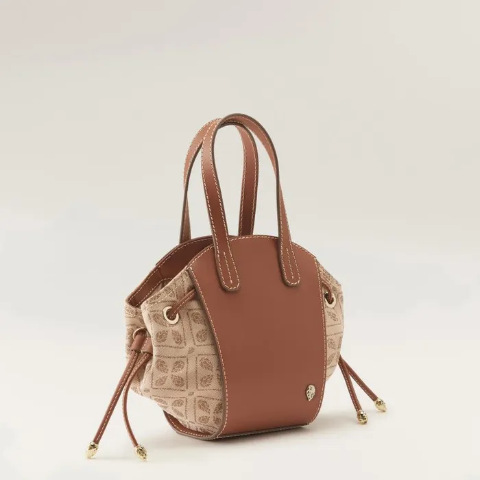 Helen Kaminski Piaf Tote Mini Jacquard Lattecuoio Bags Mini Bags