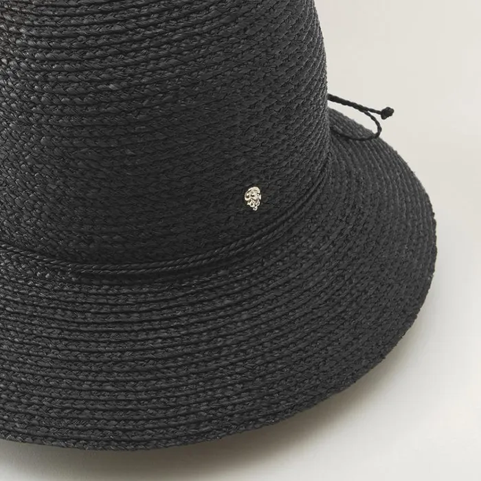 Helen Kaminski Prima 8 Charcoal Hats Round Crown
