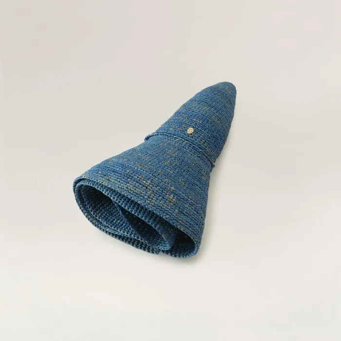 Helen Kaminski Provence 12 Sapphire Hats Rollable and Packable