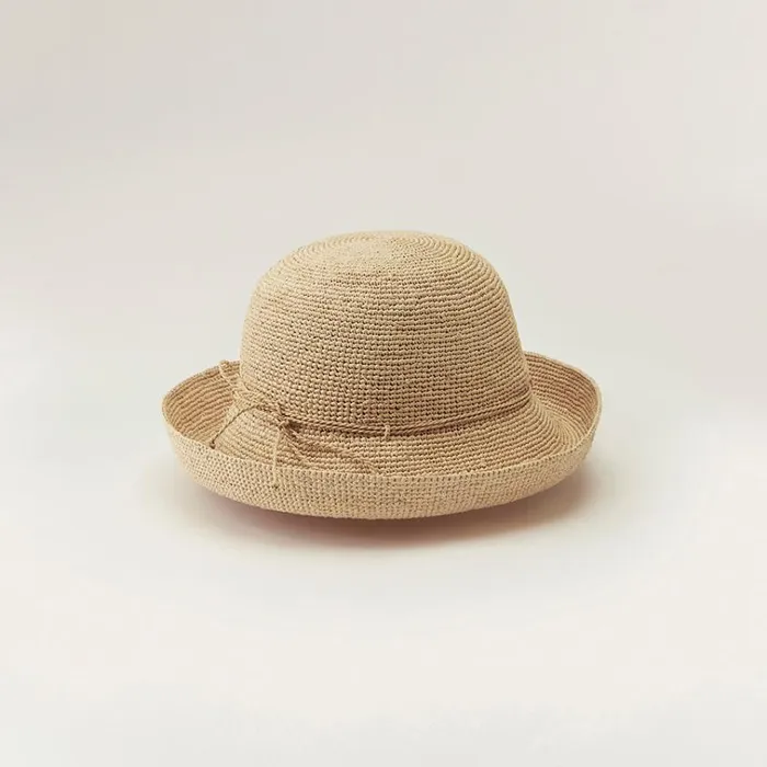 Helen Kaminski Provence 8 Natural Hats Rollable and Packable
