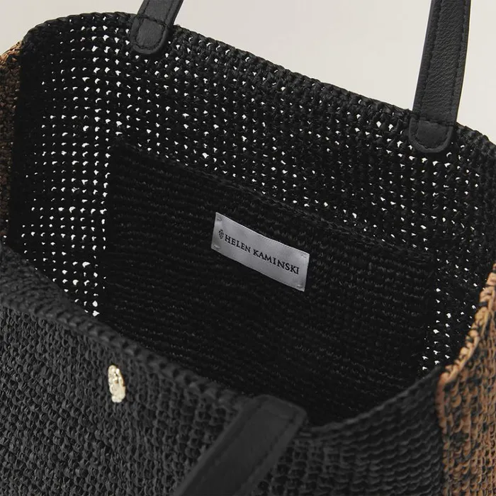Helen Kaminski Rosanna Charcoalnougatblack Bags Tote Bags