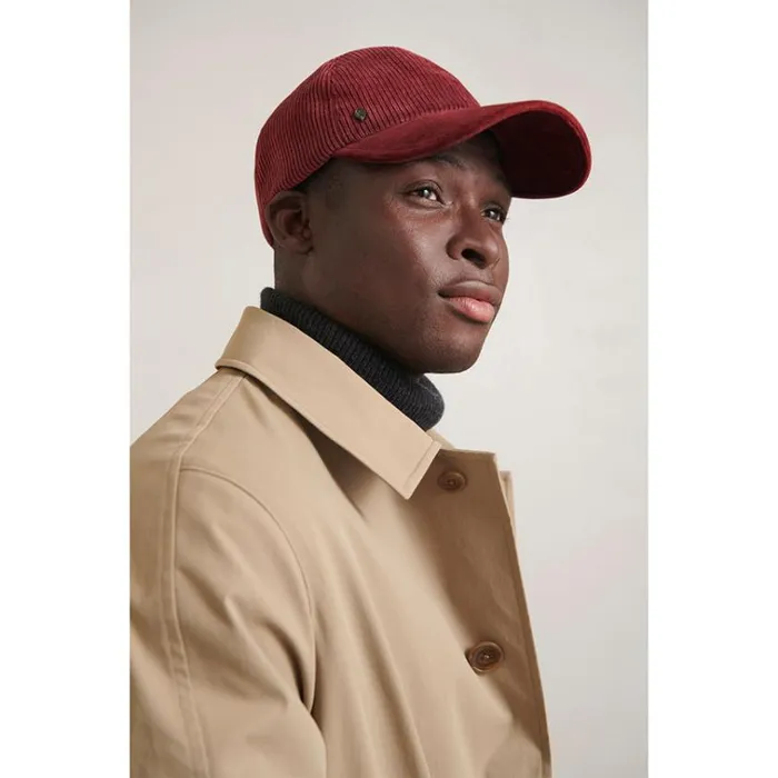 Helen Kaminski Tarik Blackberry Men Caps and Flat Caps